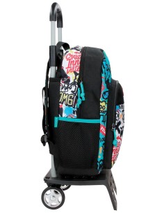 MOCHILA ADAP. 40CM. C/CARRO. MOVOM MONSTERS 2